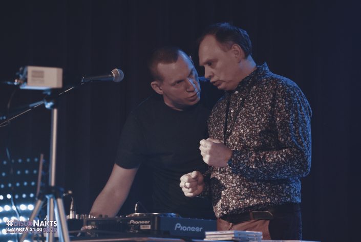 DSC_0631 DJ Uldis Ozoliņš un DJ Ints Indriksons. Radošs mirklis.